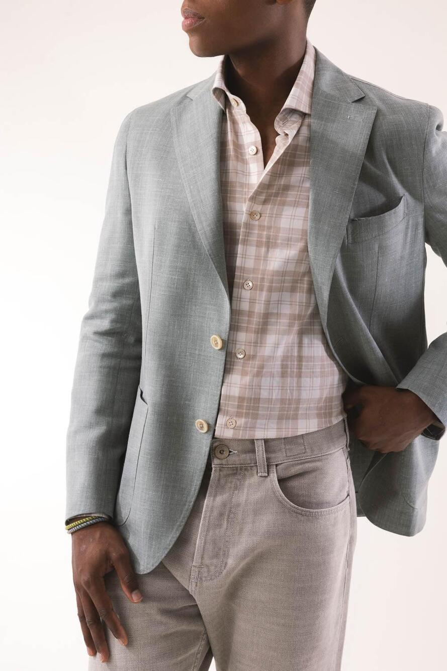 Eleventy Mens Single Breasted Blazer Jacket in Military Green IT 48 US 38 M